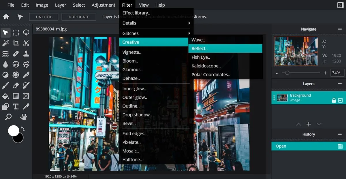Alternatif Adobe Photoshop: 5 Aplikasi Gratis & Terjangkau untuk Desainer Grafis Pemula 14 Pixlr