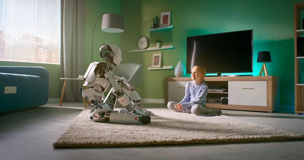 Teknologi Masa Depan: Apa yang Akan Menggebrak Setelah AI? 15 Robot pintar, yang dilengkapi dengan AI dan sensor canggih, akan semakin banyak digunakan dalam industri, rumah tangga, bahkan di sektor kesehatan.