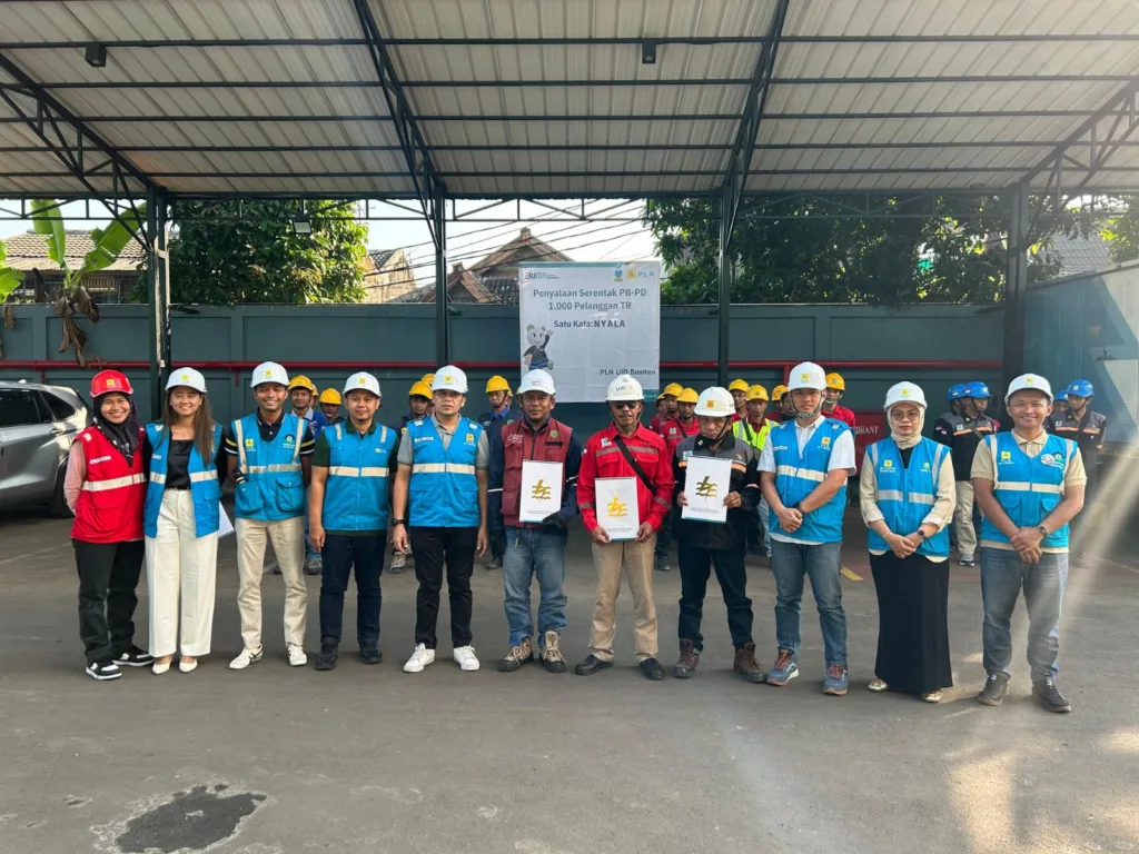 PLN Lakukan Penyalaan Listrik Serentak untuk 1.000 Pelanggan di Banten 10 Penyalaan Listrik Serentak PLN UID Banten