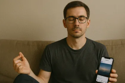 Di tengah bisingnya notifikasi dan komentar digital, ia memilih diam. Bersandar pada napasnya sendiri, sembari membiarkan Instagram tetap menyala di sampingnya—bukan sebagai penguasa, tapi sekadar tamu. Sebuah jeda dari Negeri yang Terlalu Berisik.