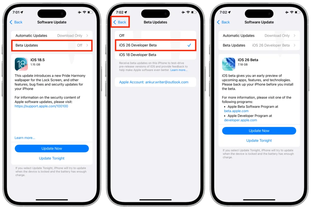 Cara Download dan Instal iOS 26 di iPhone Terbaru 10 instal iOS 26