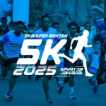 Ekbispar Banten 5K 2025 – Spirit of Jawara, persembahan Kelompok Kerja (Pokja) Wartawan Ekonomi, Bisnis, dan Pariwisata (Ekbispar) Provinsi Banten, resmi membuka pendaftaran early bird hari ini, Senin 25 Agustus 2025.