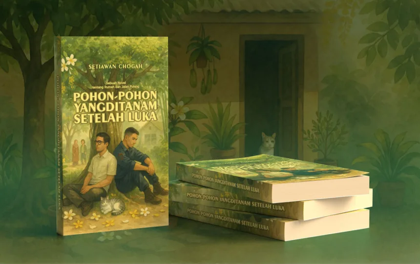 Di tengah riuh dunia, Pohon-pohon yang Ditanam setelah Luka mengajak kita untuk menanam hening.