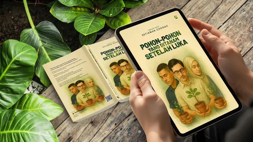 Novel reflektif karya Setiawan Chogah, kini bisa dinikmati dalam format cetak dan e-book eksklusif di Techfin Insight. Sebuah kisah tentang rumah, pulang, dan luka yang tumbuh menjadi harapan baru.