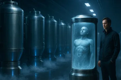 Mati, tapi mungkin tidak selamanya? Sebuah perusahaan Jerman sedang mencoba menghidupkan kembali orang mati. (Gambar simbolis, hasil AI)