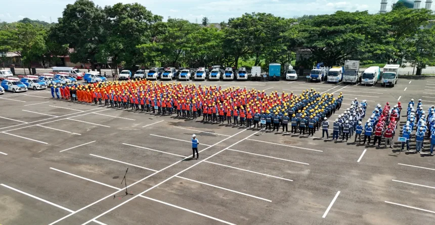 PLN UID Banten menggelar Apel Siaga Kelistrikan Nataru 2025–2026 untuk memastikan pasokan listrik Banten tetap aman dan andal selama libur panjang.