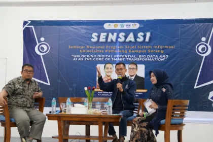 Seminar big data dan AI Unpam Serang menghadirkan praktisi industri untuk membahas peran data dan kecerdasan buatan dalam transformasi digital.