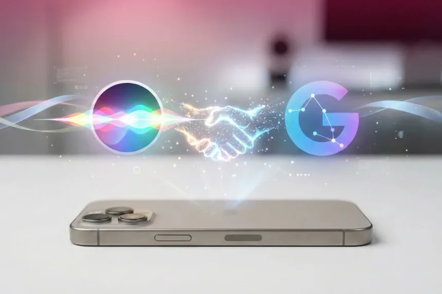 Apple menggandeng Google untuk menghadirkan Siri generasi baru berbasis AI Gemini, menandai perubahan strategi besar Apple di era kecerdasan buatan.