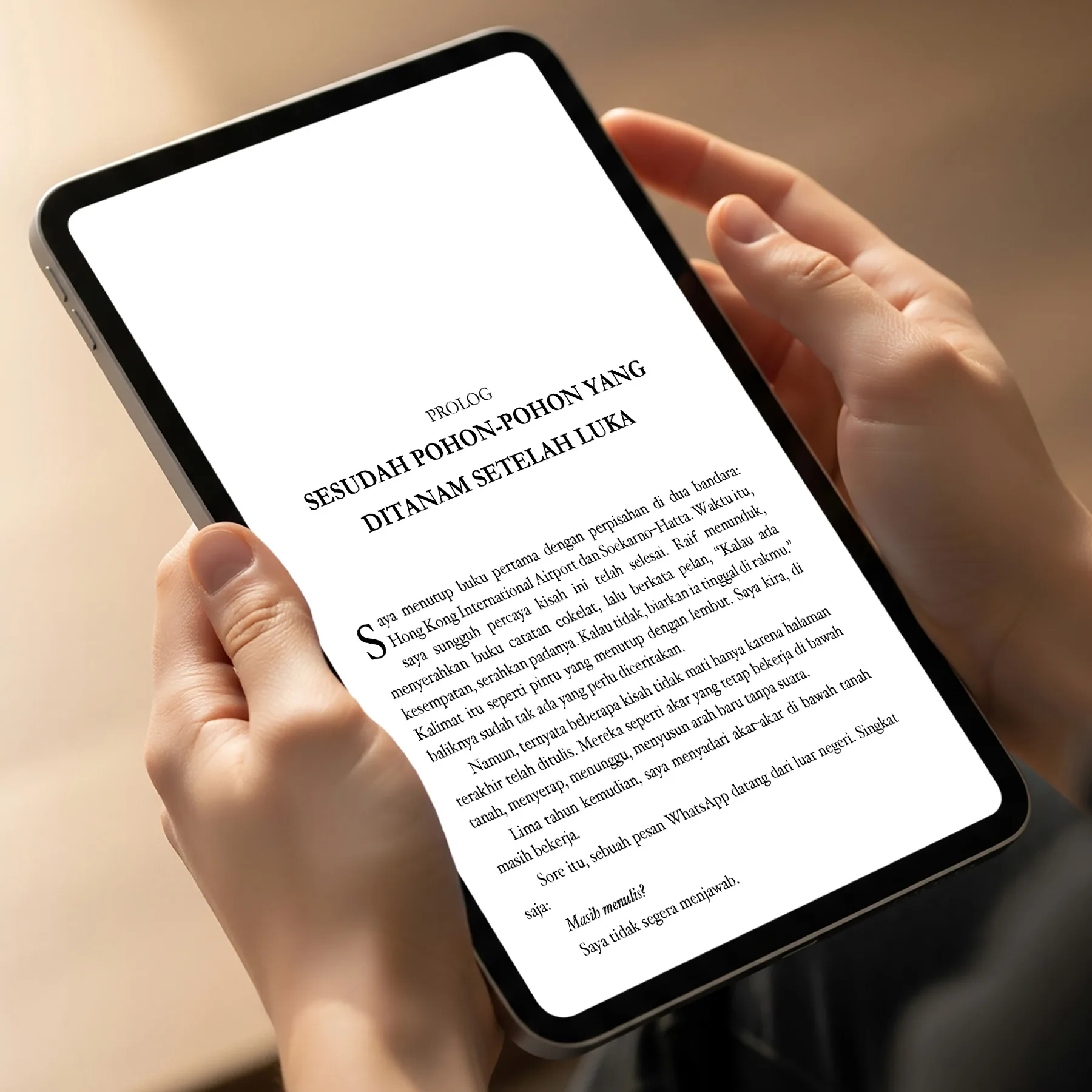 Ebook Laki-laki yang Membawa Pohon di Dalam Dada - Gambar 2
