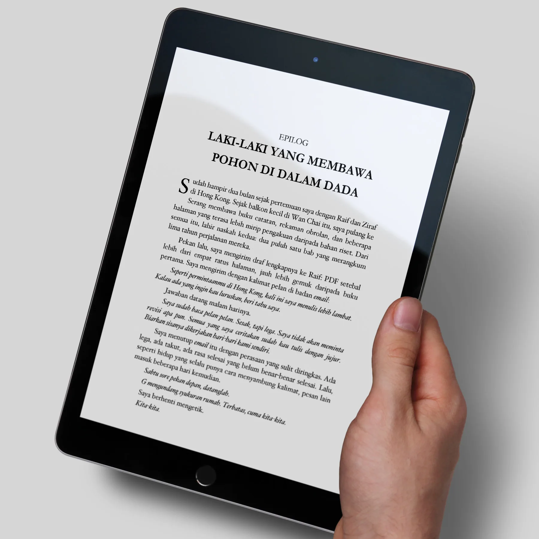 Ebook Laki-laki yang Membawa Pohon di Dalam Dada - Gambar 4