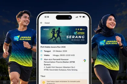PLN Mobile Jawara Run 2026, event lari 5K di KP3B Kota Serang pada 25 Oktober 2026